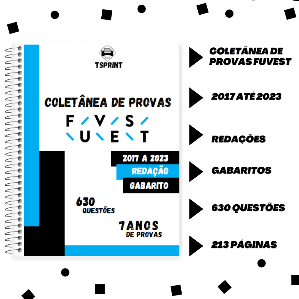 Apostila De Provas Da FUVEST - (1ª Fase) - últimas 7 Provas + Gabaritos ...