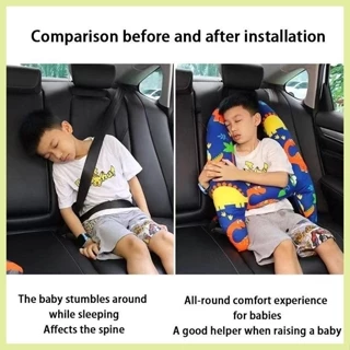Almofada Para Carro Infantil Encosto De Cabeça Almofada Criança Interior Pescoço Conforto Dormir