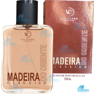 COLÔNIA MADEIRA DO ORIENTE VIA CHARM COSMÉTICOS FRAGRÂNCIA AMADEIRADA CLASSIC