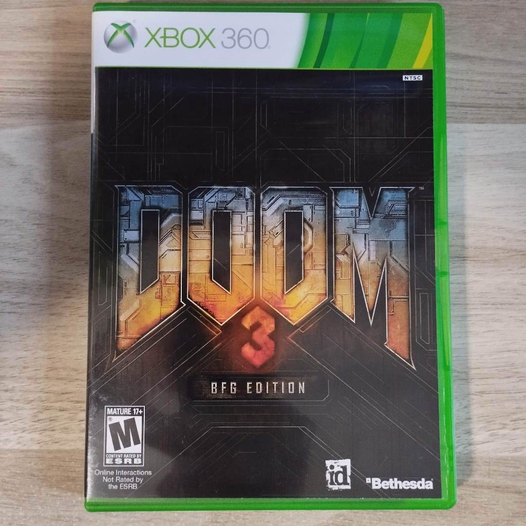 Jogo Doom 3 Xbox 360 Usado S/enacrte - Fazenda Rio Grande