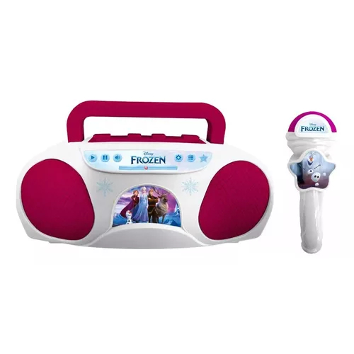 Karaoke Boombox Infantil Frozen - Candide- brinquedo criança