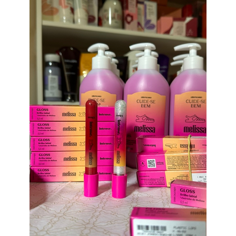 メリッサ 5ml Melissa Gloss labial Intense 5,5ml | Shopee Brasil