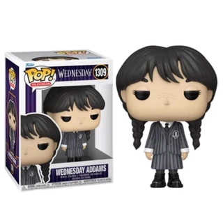 Funko Pop Wandinha Família Addams Figuras de Ação Estudande Violino