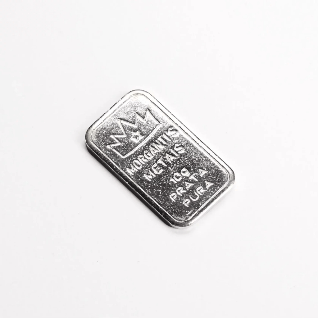 Barra De Prata Pura 999 10g