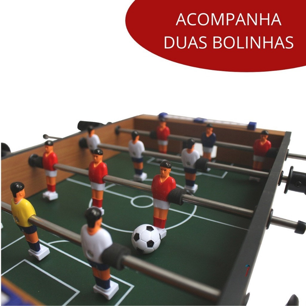 Jogo De Futebol - Pebolim Game - 400A - Braskit - Real Brinquedos