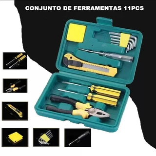 Jogo de ferramentas 11 peças com maleta
