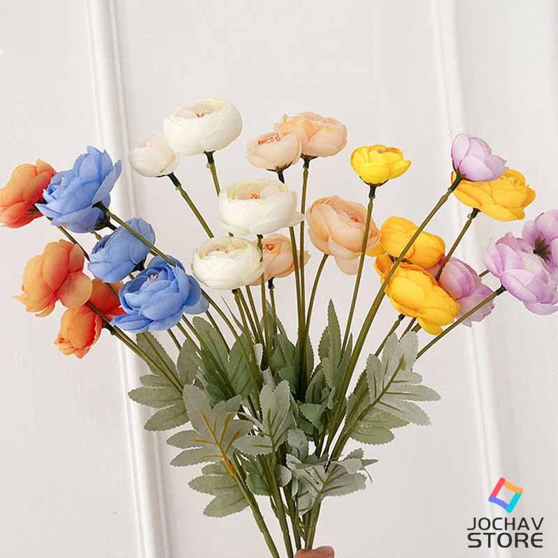 Novas Criatividade Vários Estilos Flores Arranjo De Flores Artificial Buque Mosquitinho Artificiais Decoração Ae Casa Flore RZF004