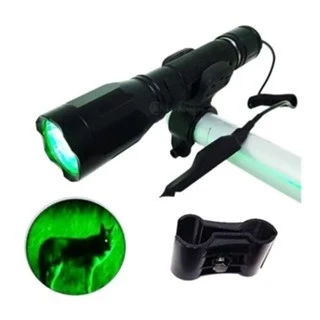 Lanterna Aluminio Tática Led Foco Luz Verde Com Suporte Para Fixa mtc8 (1)