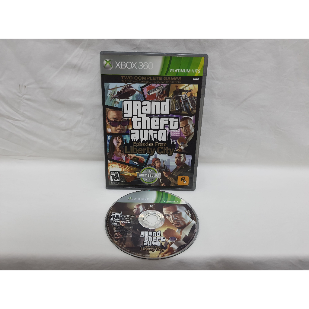 Grand Theft Auto Episodes From Liberty City - Xbox 360 ou Xbox One Original Leia Antes Comprar
