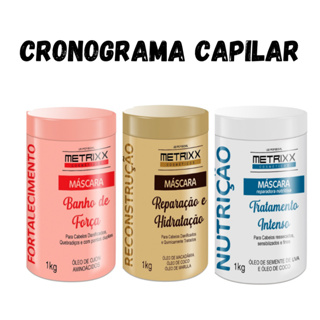 Cronograma Capilar Profissional Metrixx Salão em Casa 1Kilo