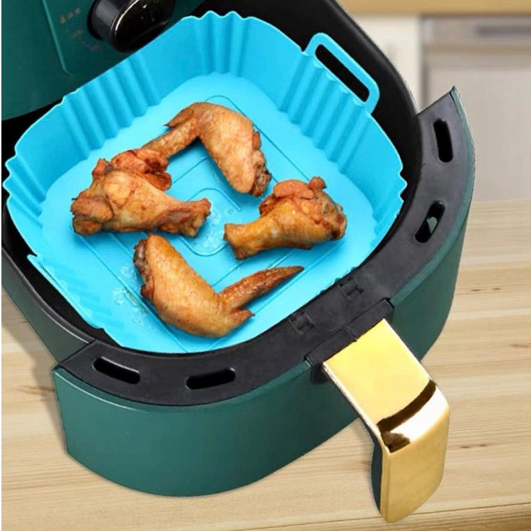 Forma de Silicone para Fritadeira Elétrica Sem Oleo air fryer em