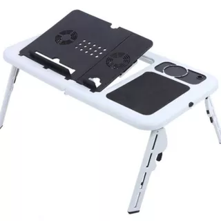 Mesa Portátil Para Notebook Com Cooler Dobrável Multiuso Envio Imediato