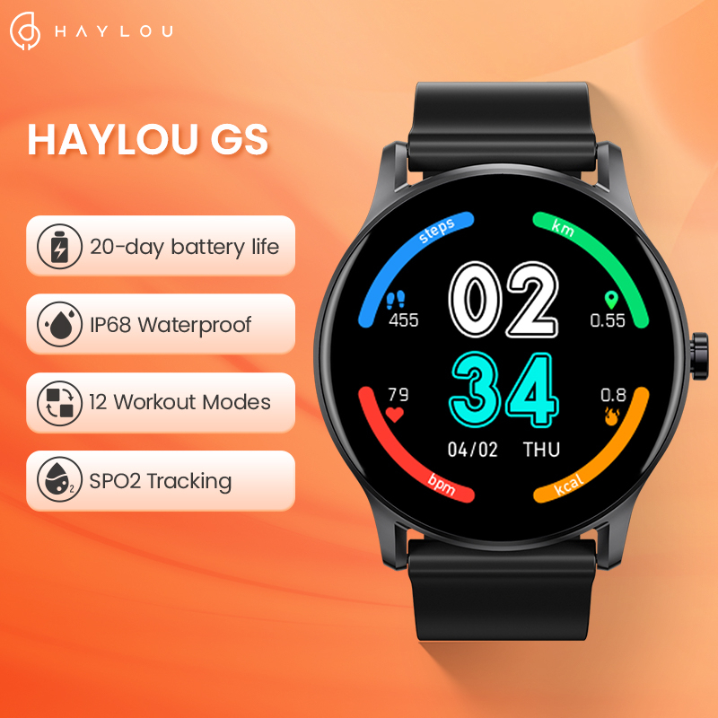 Haylou revela um novo smartwatch com certificação IP68, um sensor