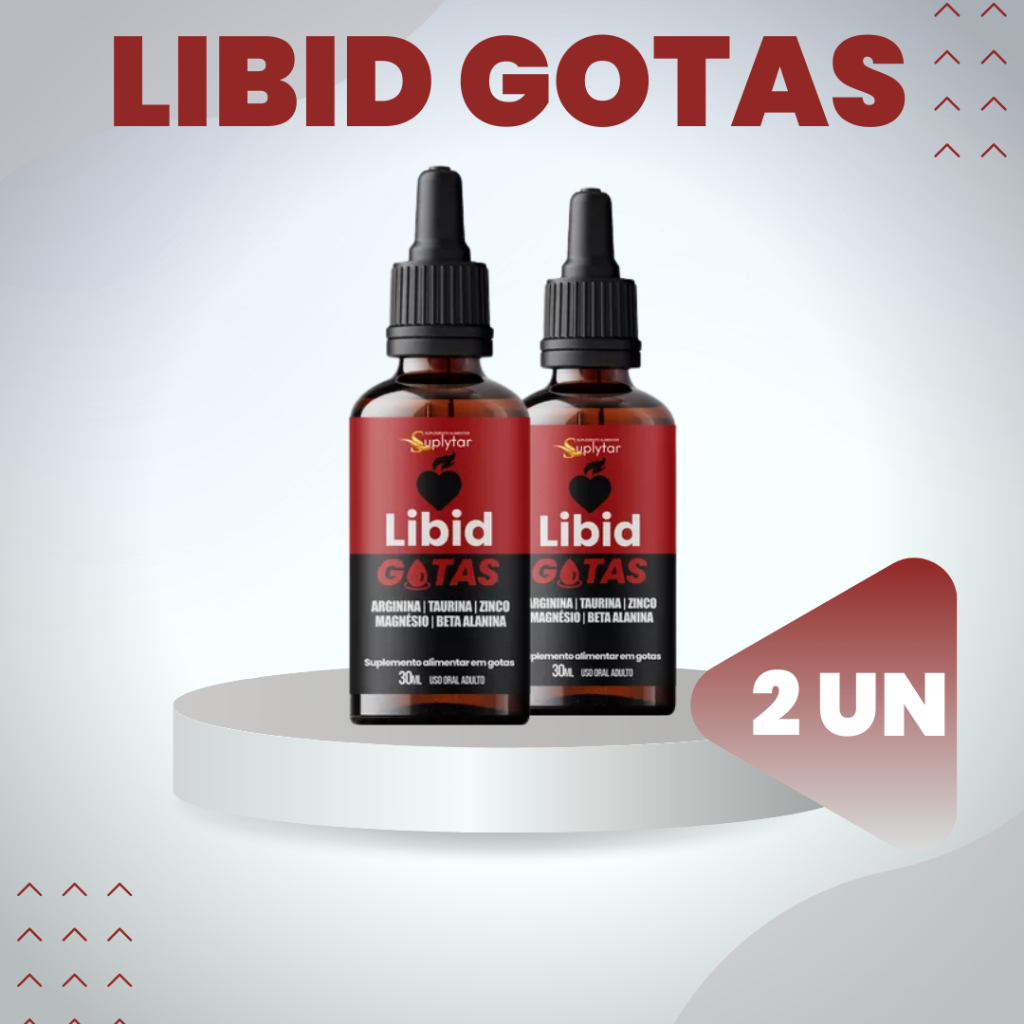 2 Libid Gotas Original 30ML | Shopee Brasil