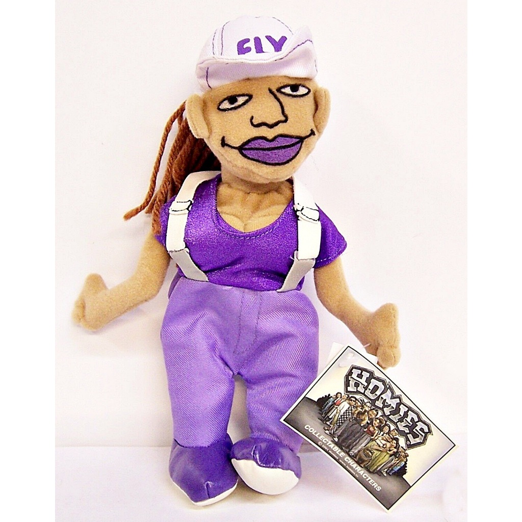 Boneca Homies FlyGirl Mexicana Latina Gangster Plushie-Pelúcia
