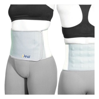 Cinta Modeladora Velcro Abdominal Feminina Bege