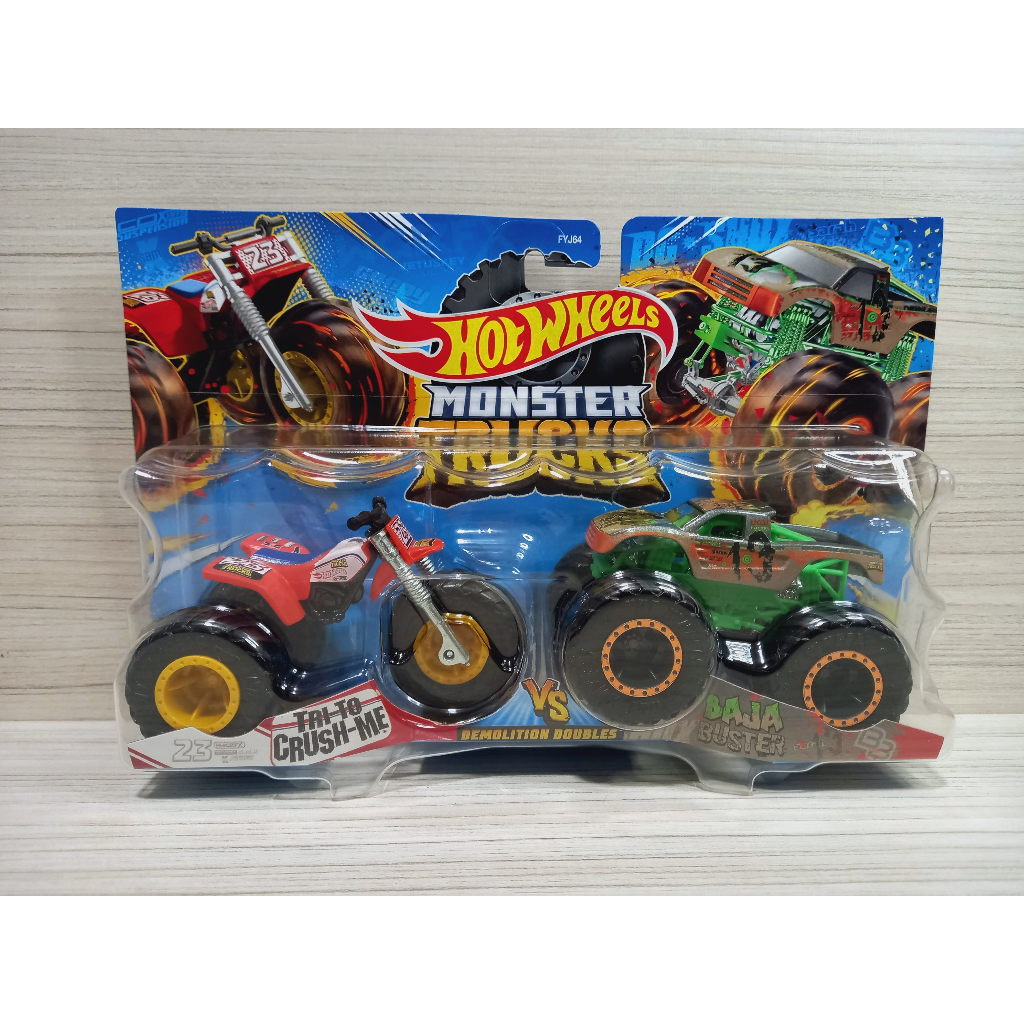 Pista De Corrida - Hot Wheels - Monster Trucks - Arena De Demolição - Mattel