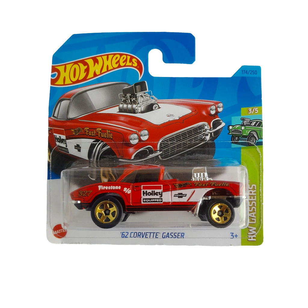 Hot Wheels - '62 Corvette Gasser - HKH64 Escala Miniaturas