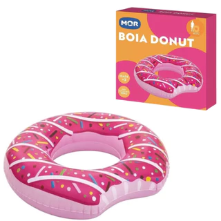 Boia Colchão Inflável Gigante Para Piscina Donut Verão - Mor
