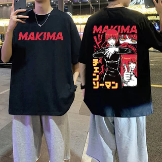 Camiseta Camisa Chainsaw Man Makima Desenho Japones Anime REF 1477