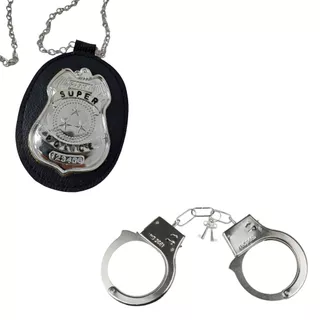 FANTASIA POLICIAL KIT ACESSÓRIOS ESCOLHA OPÇÃO ALGEMA DISTINTIVO POLICIA FEDERAL KIT POLICIA