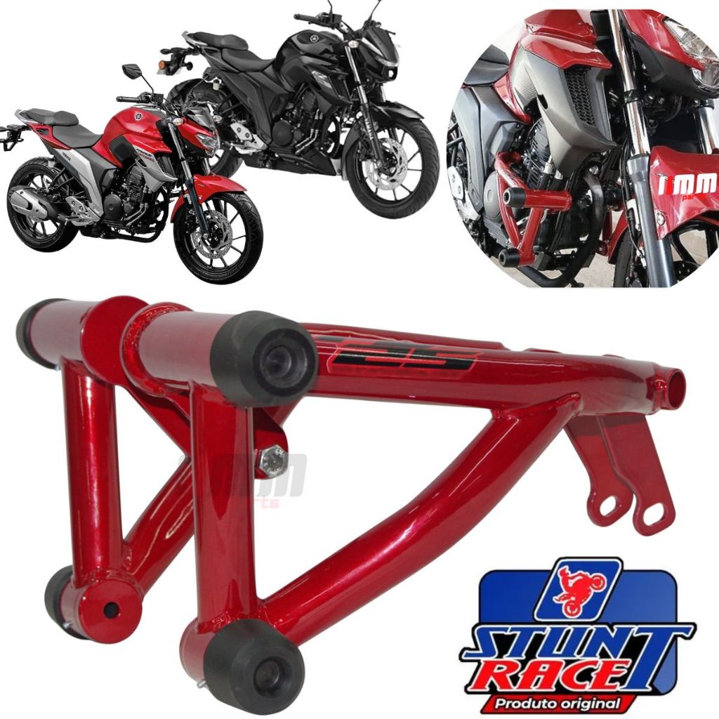 Protetor Twister 250 Stunt Cage Gaiola Slider Stunt Stunt Race Motor e  carenagem CB 250F Cb250F 2015 a 2022