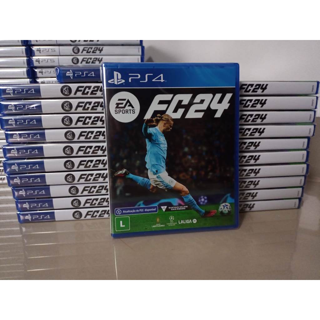 Jogo EA Sports FC 24 PS4 Mídia Física Original (Lacrado) - Machado Games -  Tudo de Tecnologia e Games!