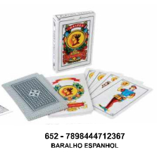 Kit 12 Baralho Espanhol Para Jogar Truco Escova Bisca Plastificado