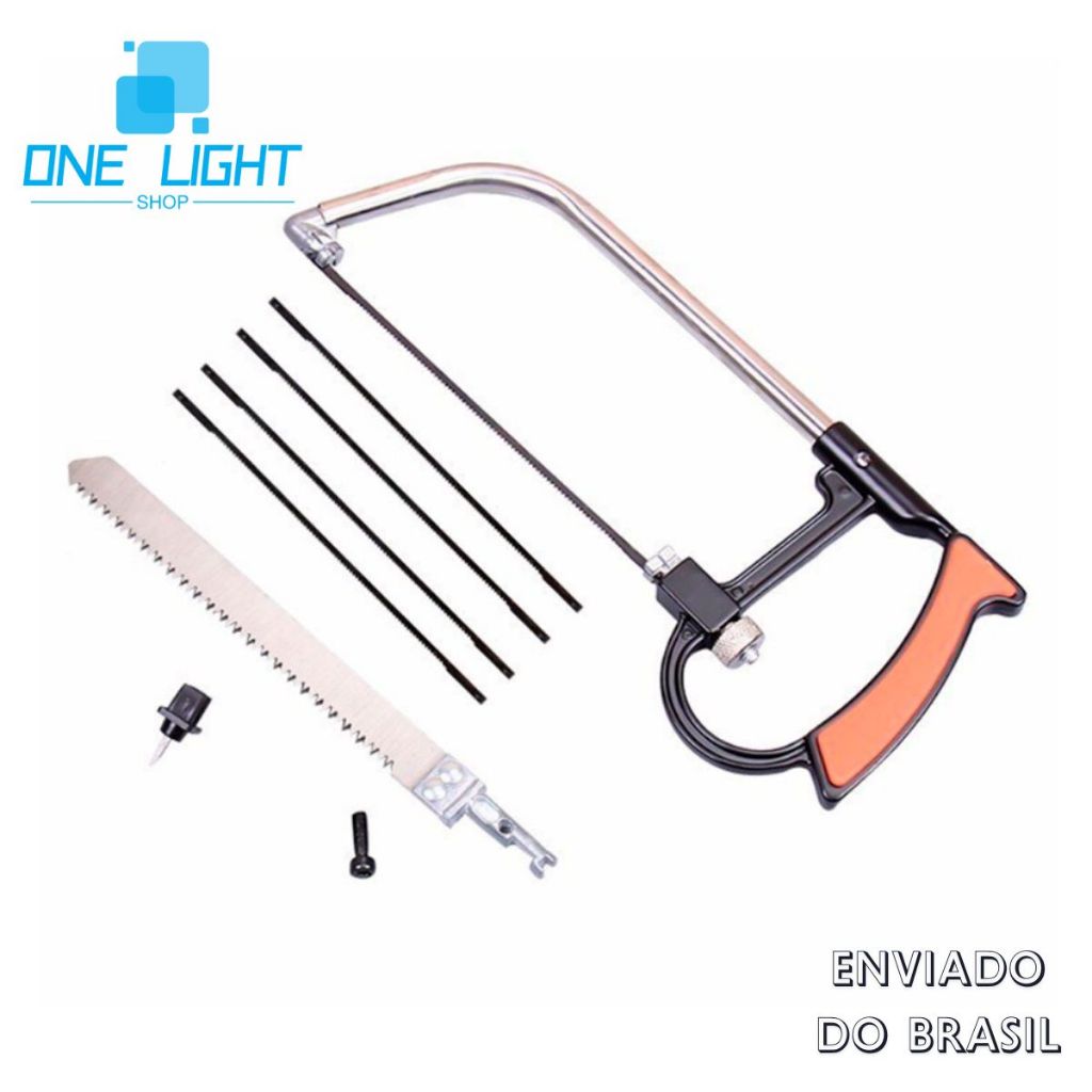 Kit 8 Em 1 Magic Saw Serrinha Magica Tico Serra serrote Manual Diy metal madeira cano pvc