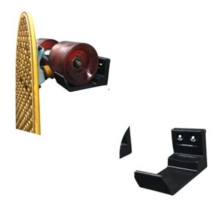 Kit 3 Suporte De Parede Universal Skate E Longboard