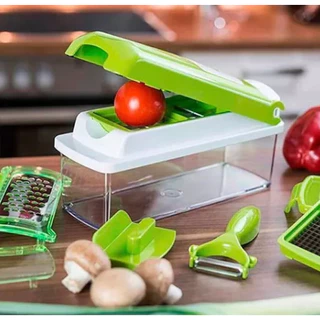 Cortador Fatiador Ralador Manual Multifuncional De Alimentos