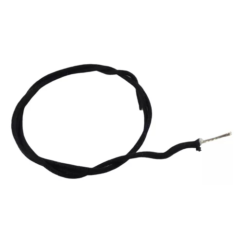 Fio de Pano para Elétrica Guitarra/Baixo Preto ( 1 Metro )