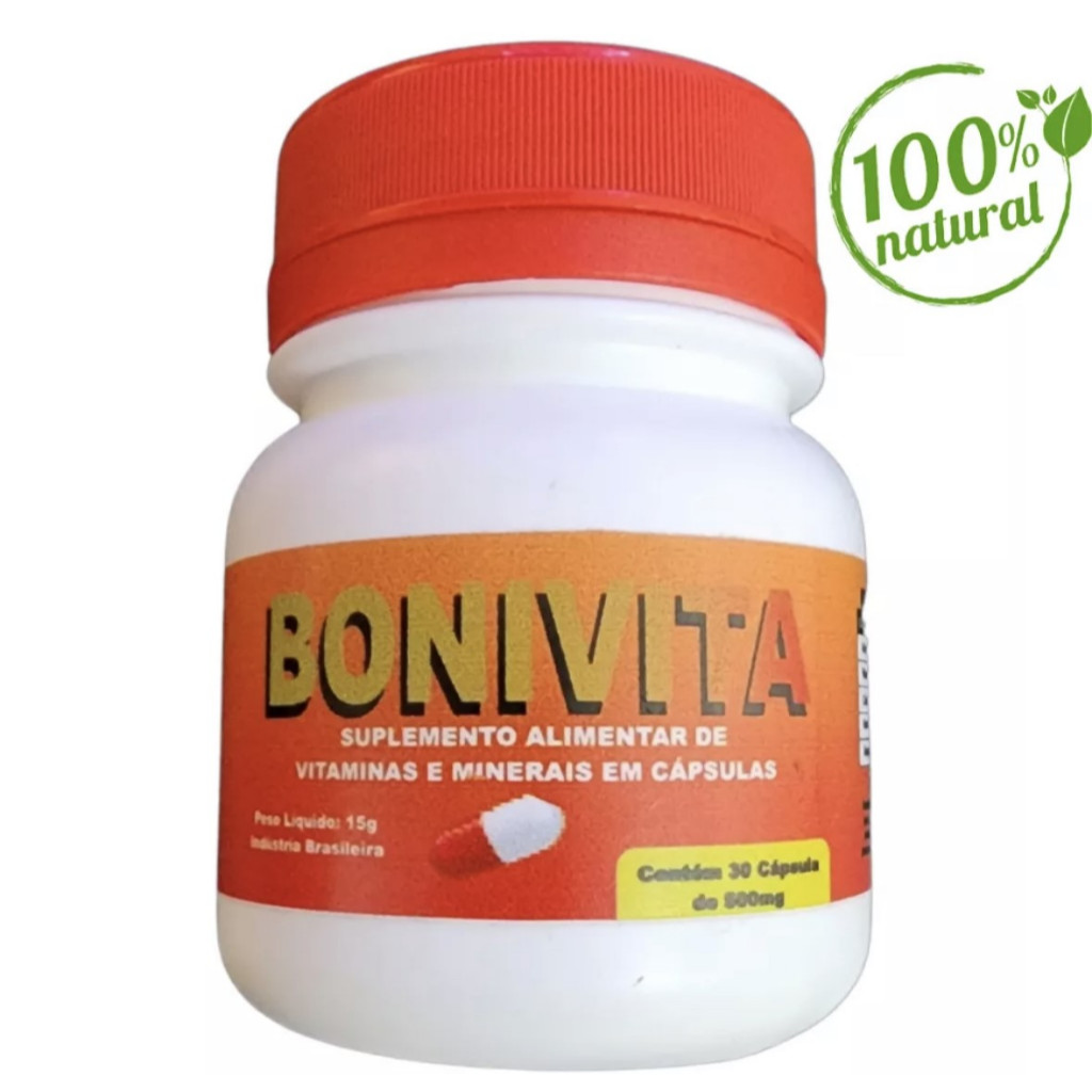 Bonivita Suplemento Alimentar 30 cápsulas Promoção Bonífica Envio ...