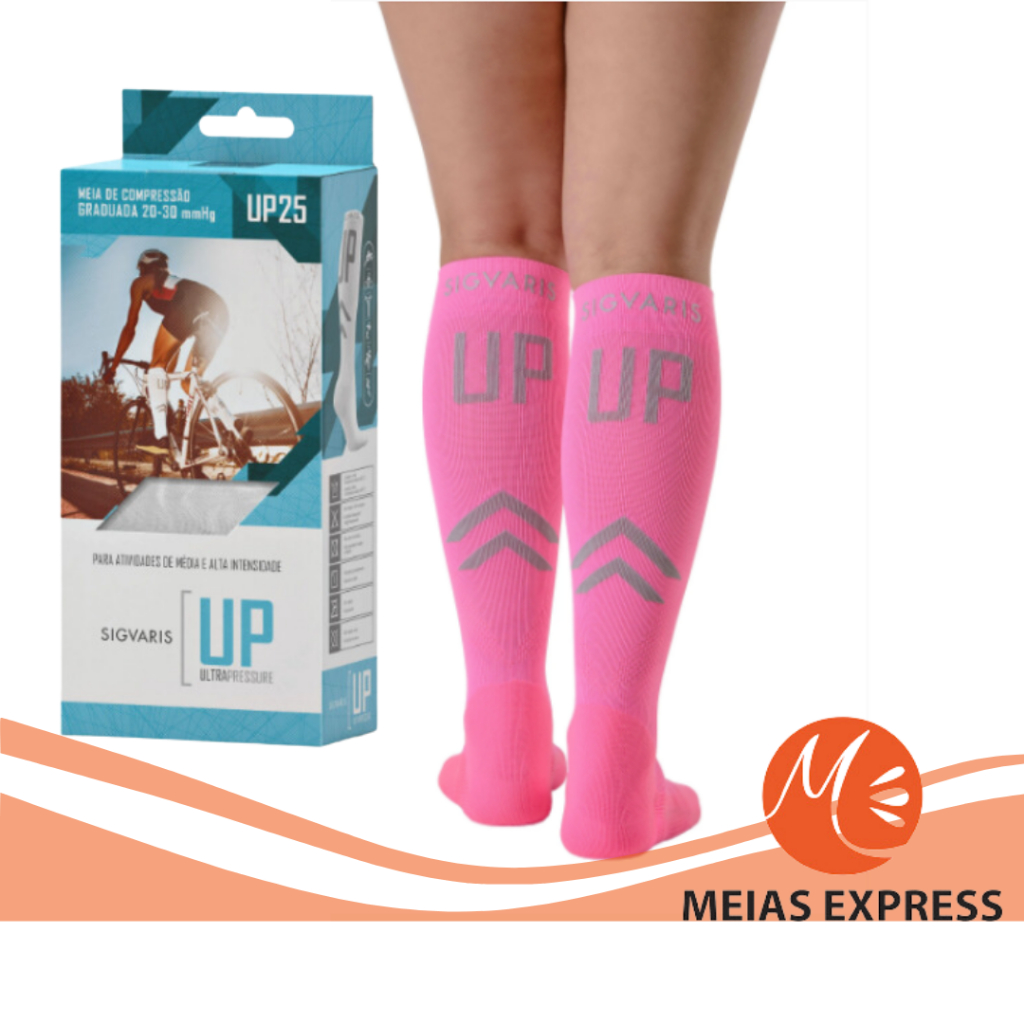 Meias Curtas Up - Branco - Meias Pack 3