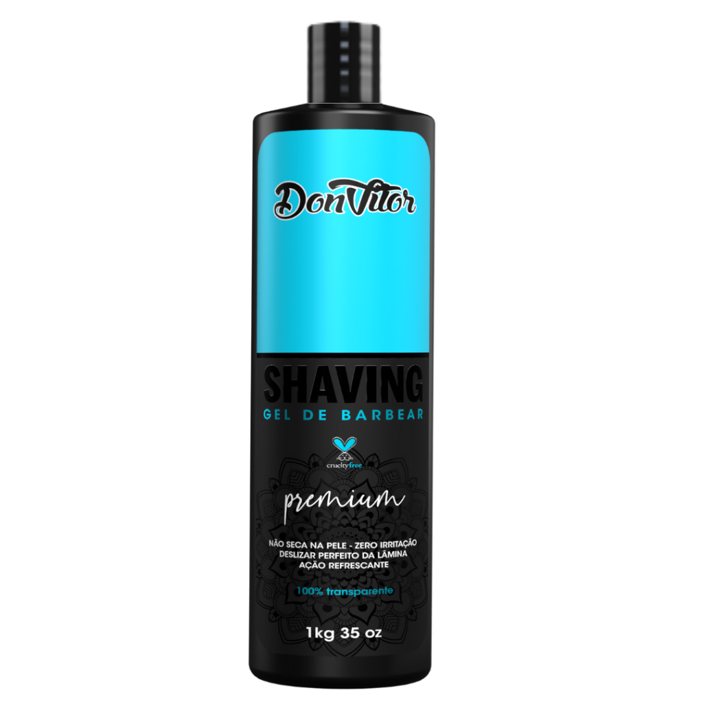 Don Vitor Shaving Gel De Barbear 1kg Mentolado