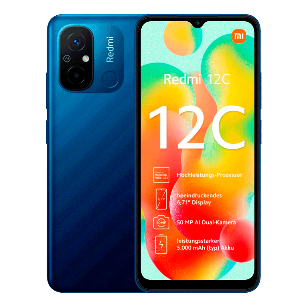 Celular Xiaomi Redmi 12c 4/128gb Super Mega Lançamento 2023 | Shopee Brasil