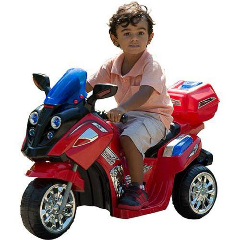 Moto Elétrica Infantil Bmw Esportiva Vermelho E Preto 12v