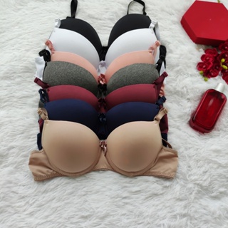 Kit 5 Sutiãs Básicos Confortáveis Para o Dia a Dia Soutien Sutien Sutian Com Bojo Imperdível