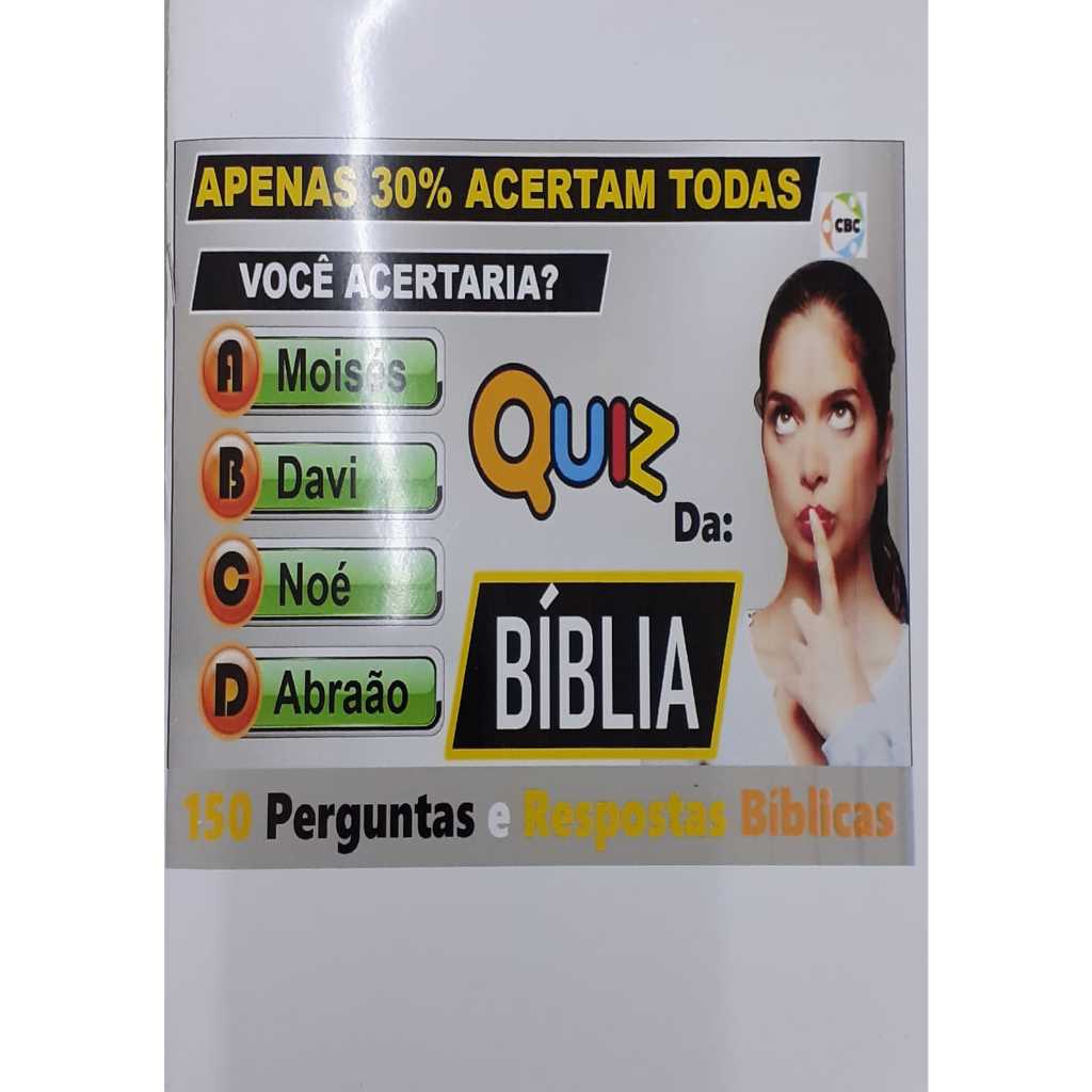 Kit 3 Jogos Bíblicos Gospel Quiz, Trono, Quem Sou Eu?