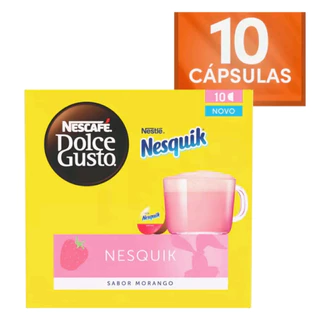 DOLCE GUSTO Cápsulas de Café Dolce Gusto NESQUIK MORANGO Caixa 10 Unidades