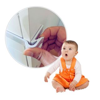 Kit Trava de Gaveta Cômoda escrivaninha Segurança Protetor Proteção Infantil Bebe
