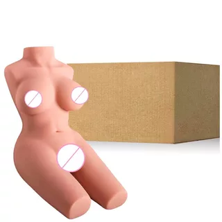 Masturbador Meio Corpo Feminino: Vagina e Ânus Penetráveis