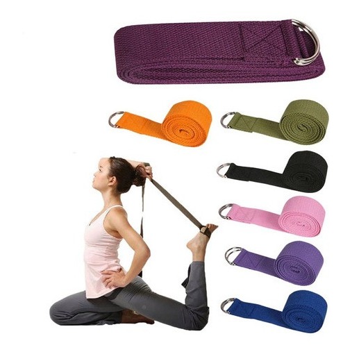 SuTL 10 Pcs Leg Stretcher Strap, Yoga Foot and Leg Stretch Strap