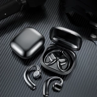 Fone de Ouvido Open-Ear Sem Fio Bluetooth 5.3 Estilo Condução Óssea Esportivo