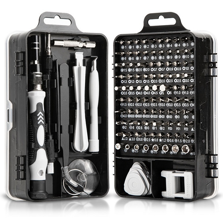 Kit Chave Abrir Celular Notebook Precisão 115pç Profissional