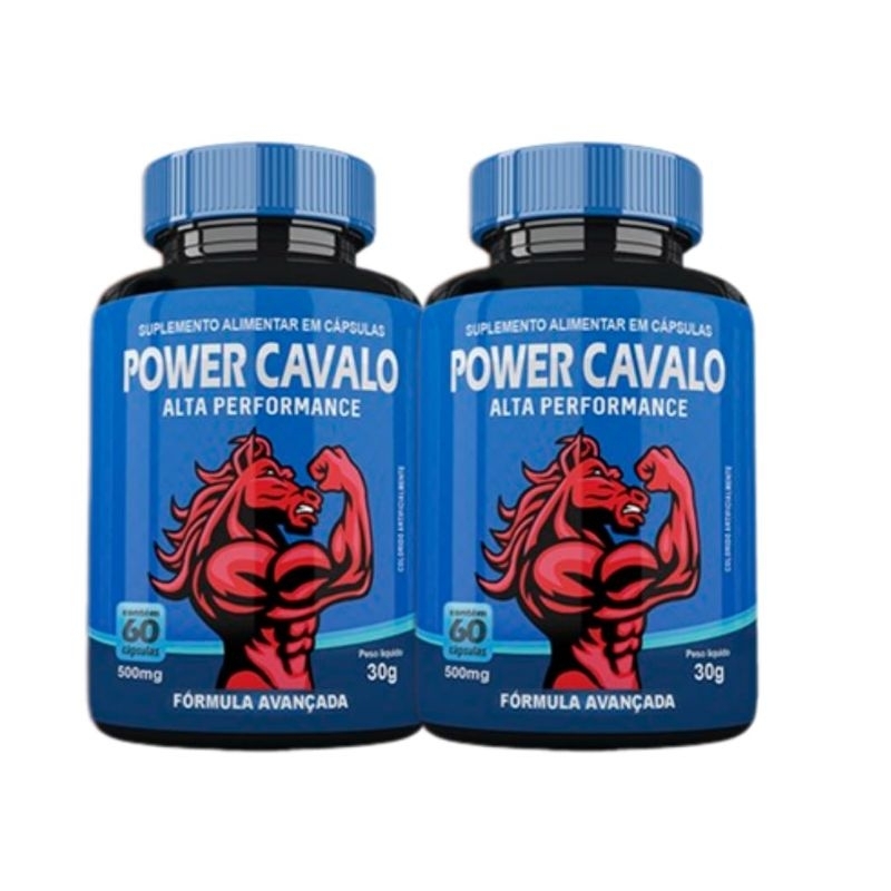 kit 2 Uni Power Cavalo Caps - pronta entrega