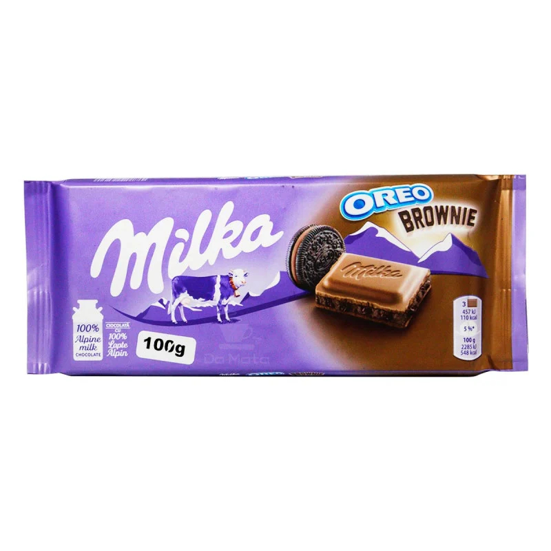 Barra Milka Oreo Brownie 100g Shopee Brasil