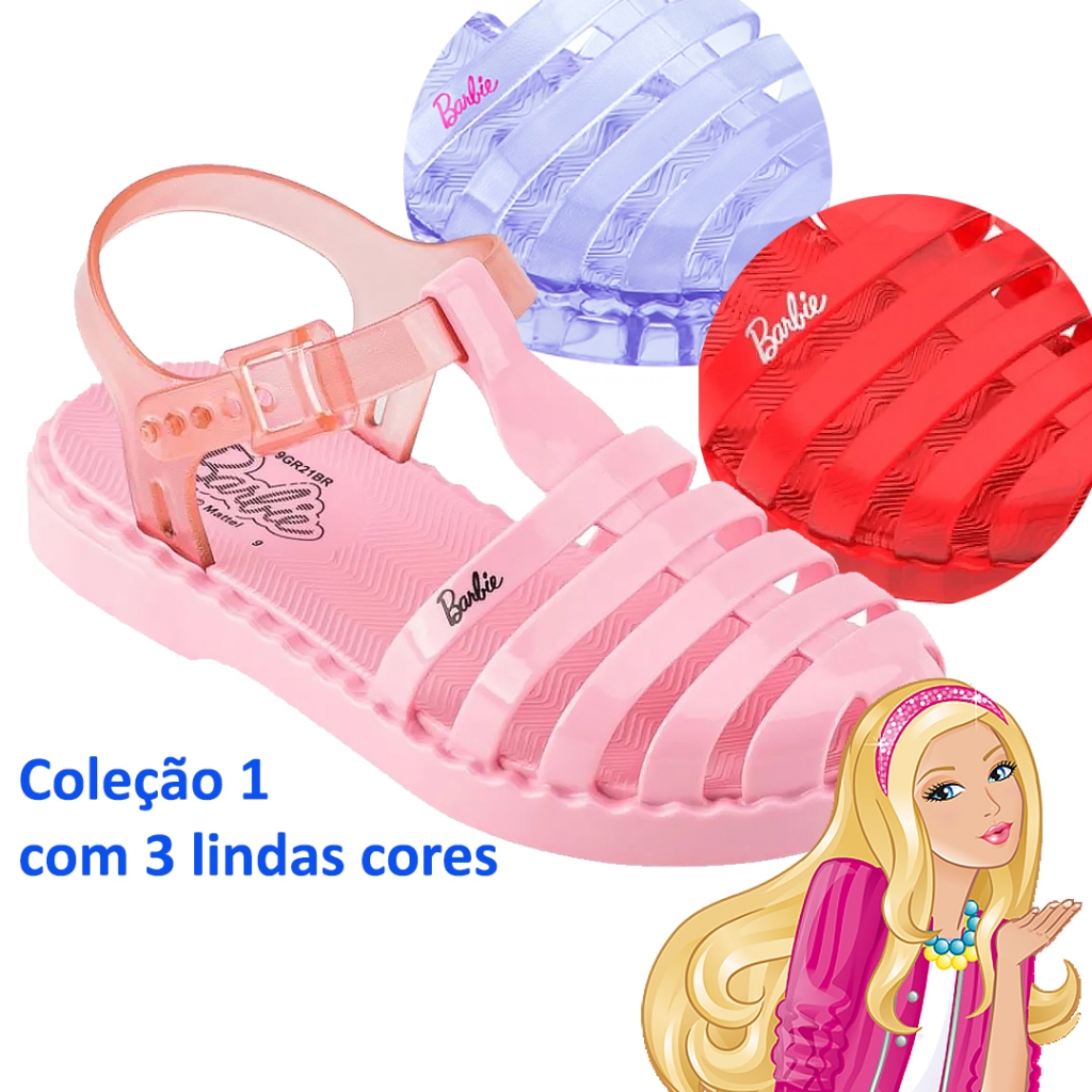 Sandalia da deals barbie 2019