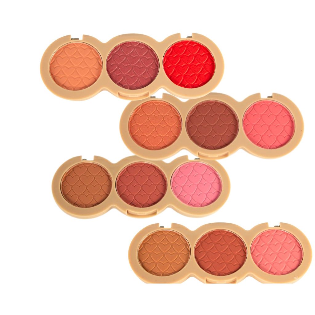 Rouge-Palette 'Blush My Life' Von Fashion Make Up – Satte Farben Für Natürliche Wangen