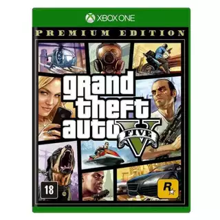 Grand Theft Auto V Premium Edition - Xbox One Mídia Física Lacrado